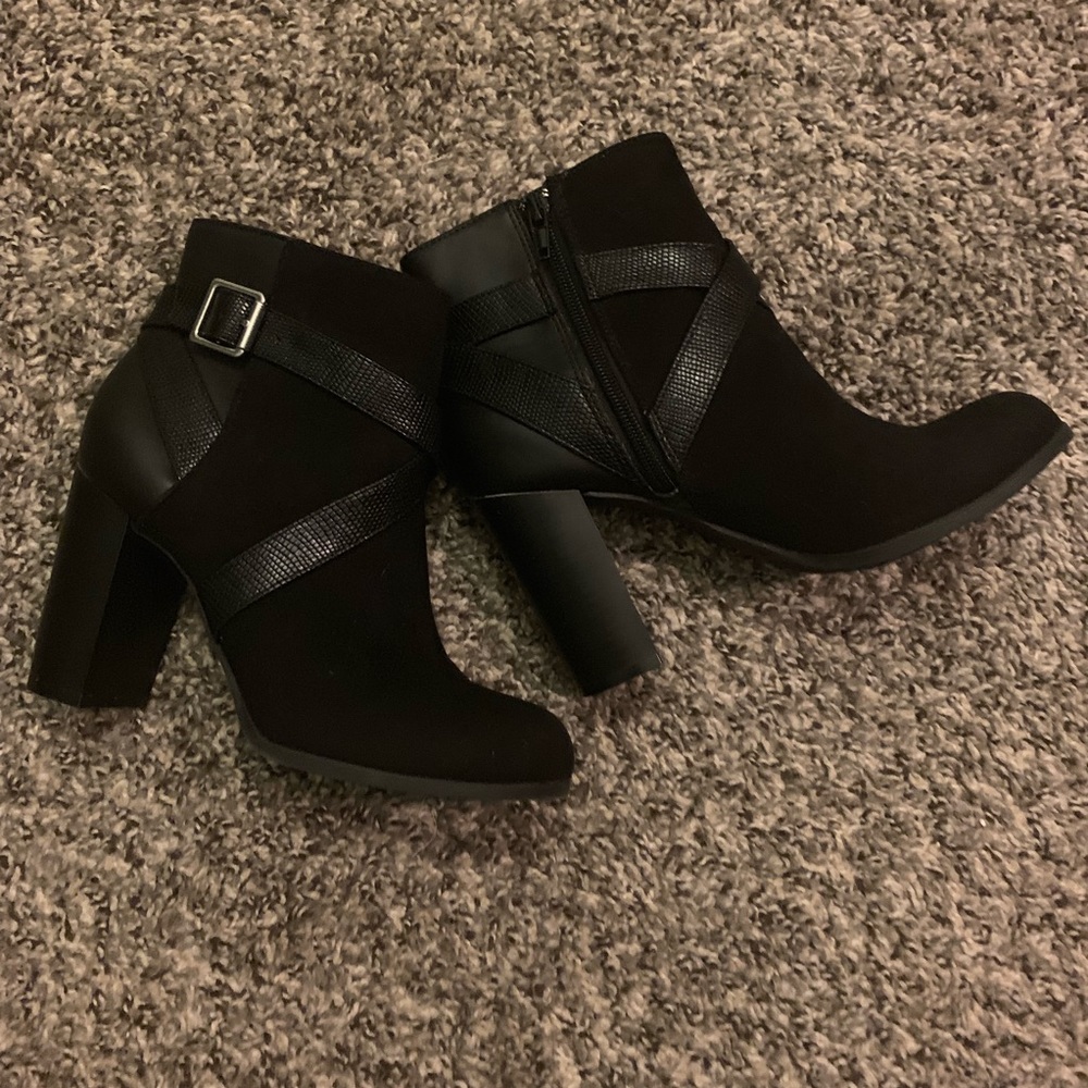 Christian Siriano for Payless Black Heeled Boots